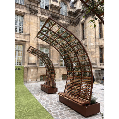 Banc à végétaliser #Freshcity